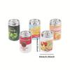 5Pcs 1/12 Scale Miniature Fruit Cans Ornament - DIY Miniature Kitchen/Living Room Scene Decoration - Perfect Gift
