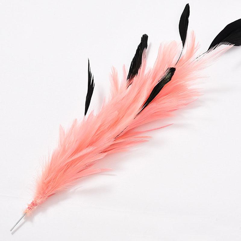 1 ks Vlasové doplňky Pokrývka hlavy Ozdobná čelenka Pokrývka hlavy Fotografická rekvizita Peří Flapper Pštrosí