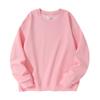 Men's And Women's Solid-color Casual Round-neck Long-sleeved Top, Men's Fitted Thickened Cotton Sweatshirt Base Layer Top