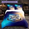 Queens Park Rangers Football Set Biancheria da Letto 3 Pezzi Morbido Copripiumino con Federe Set Decorazione Camera da Letto per la Casa