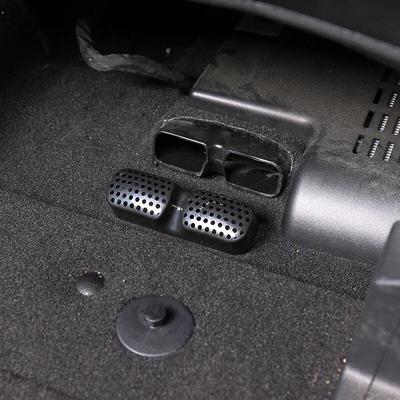 2 pièces/ensemble Voiture Sous Siège Bouche d'Aération de Climatisation Conduit Coque Couvercle Adapté Pour Ford Edge 2015 -2016 Accessoires Intérieurs Auto