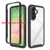 2 In 1 Hybrid Armor Shockproof Case For Samsung Galaxy A17 A37 A57 5G TPU Plastic Frame Transparent Acrylic Phone Cover Fundas