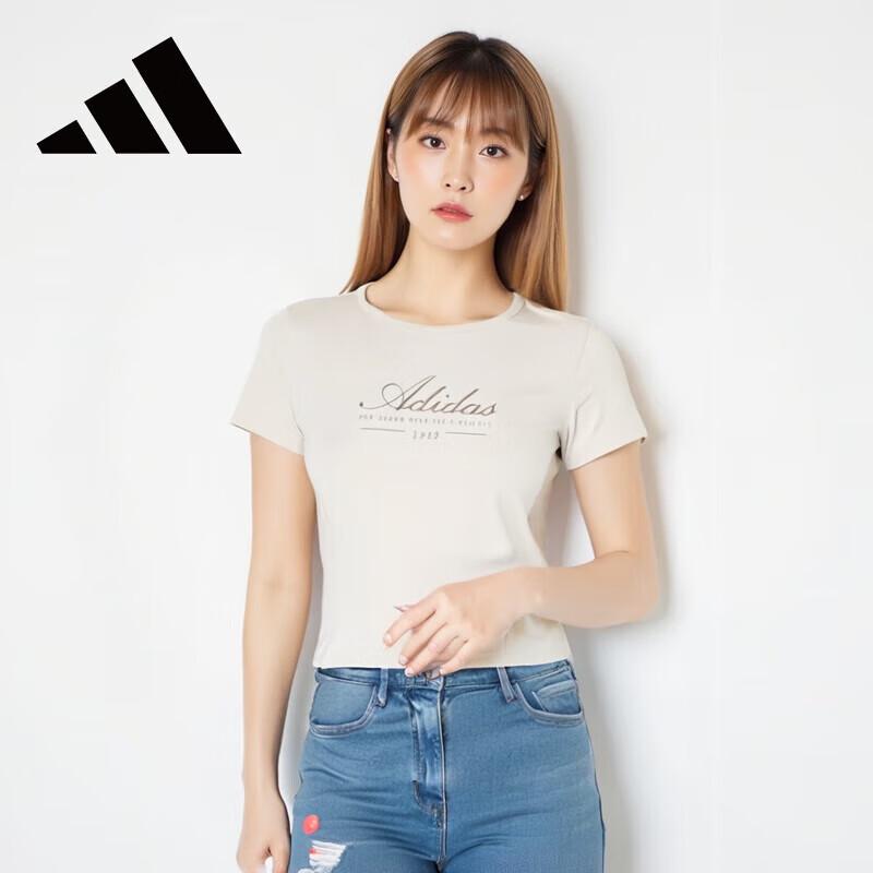 Adidas Women s Trendy Short-Sleeve Sports T-Shirt 2XL