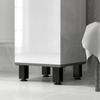 190cm Slim Bathroom Storage Cabinet - White