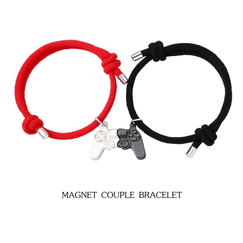Pulseiras de Gamepad Design Único Conjunto de Pulseiras para Jogadores Pulseiras de Melhores Amigos Pulseira de Casal Conjunto de Pulseiras de Amizade