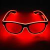 1PC Flashing EL Wire LED Light Up Party SunGlasses Led Glasses Luminous Party Decorative Lighting Classic Novelty Gift Bright