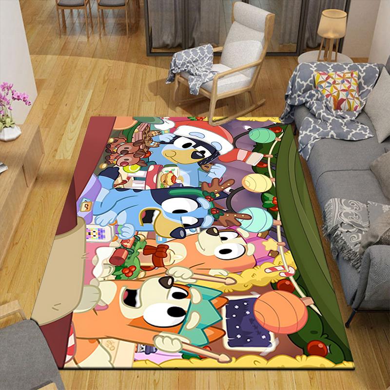 1Pc Christmas Adventure Friends Rug Office Carpet Indoor Outdoor Doormat Nonslip Soft Living Room Christmas Halloween Gift D92247