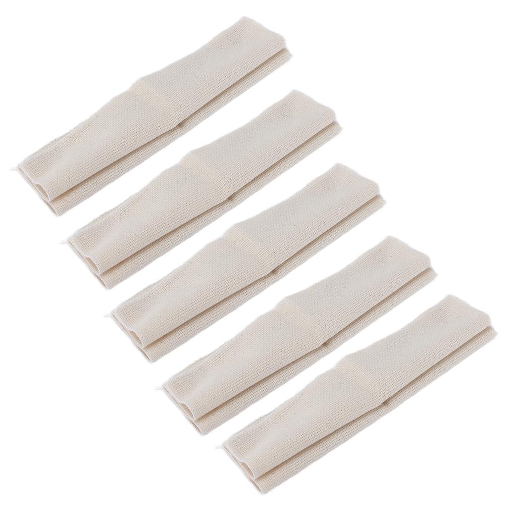 5Pcs Embroidery Fabric Soft Comfortable Easily Fold Portable DIY Material Kit for Sofas Cushions Pillows28x28cm