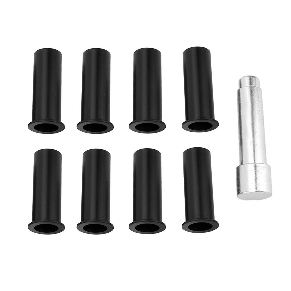 8pcs Door Hinge Pin Liners Bushings Kit Fit For Jeep Wrangler JKU 07 18 2 Door