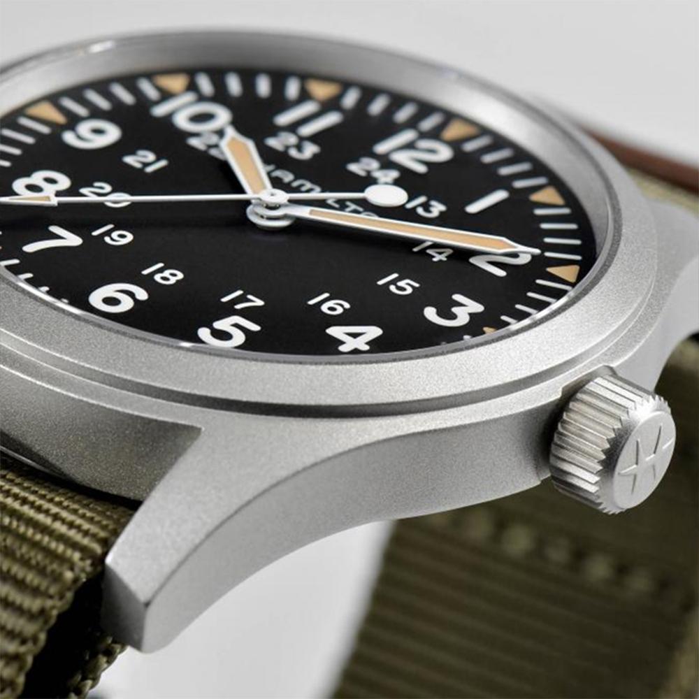 [Hamilton] H69529933 Khaki Field Mechanical 42mm Watch