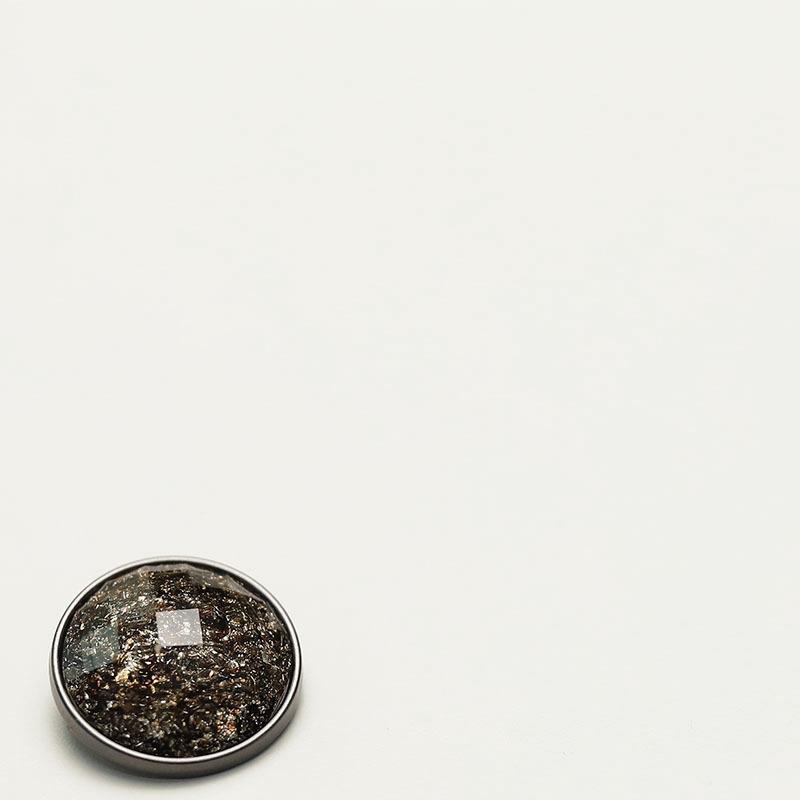 Xiaoxiang Celebrity Style Metal Buttons Versatile Tweed Jacket Double-Sided Nylon Fur Large Clothes Buttons
