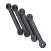 4Pcs RC Car Connecting Rod 1/18 Remote Control Car Front Rear Upper Lower Chassis Replacement Accessories Plastic