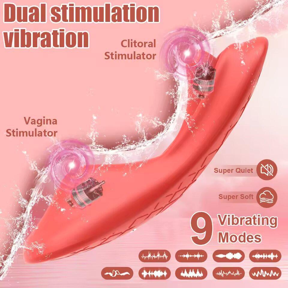 APP Tongue Clitoral Vibrator Female G-Spot Nipple Oral Masturbation Massage Stimulator Wearable Vibrating for Adult Sex 18+Toys