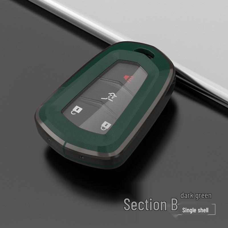 Cadillac Premium Key Case for XT5, CT5, XT4, XTS, ATSL, CT6, XT6, CT4 - Suitable for Men & Women