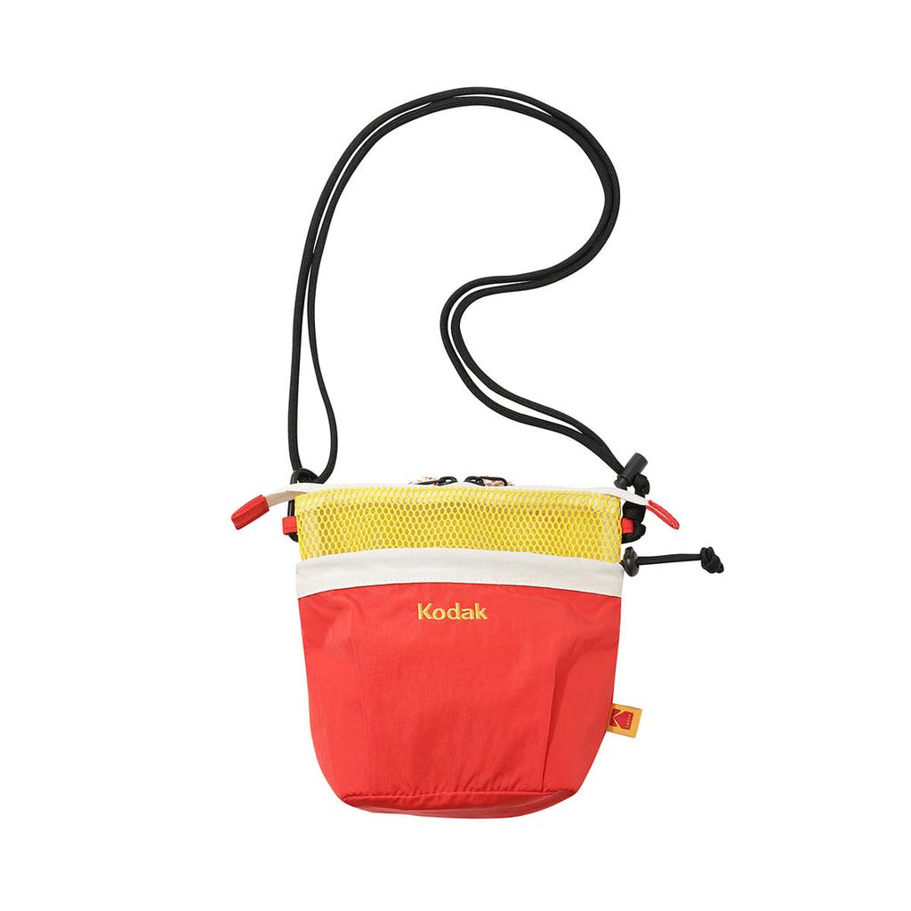 Kodak String Mini Cross Mesh Bag Yellow