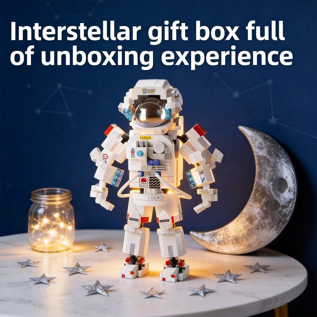 Space Astronaut Building Blocks Set For Kids Creativity And Education