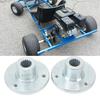 1 Paire D'Arbre de Moyeu de Roue Arrière 17 Dents 3 Goujons Alliages d'Acier Moyeu de Roue d'Essieu Arrière Pour Quad ATV Buggy de Sable Go-Kart Avec Pneus de 5 Pouces