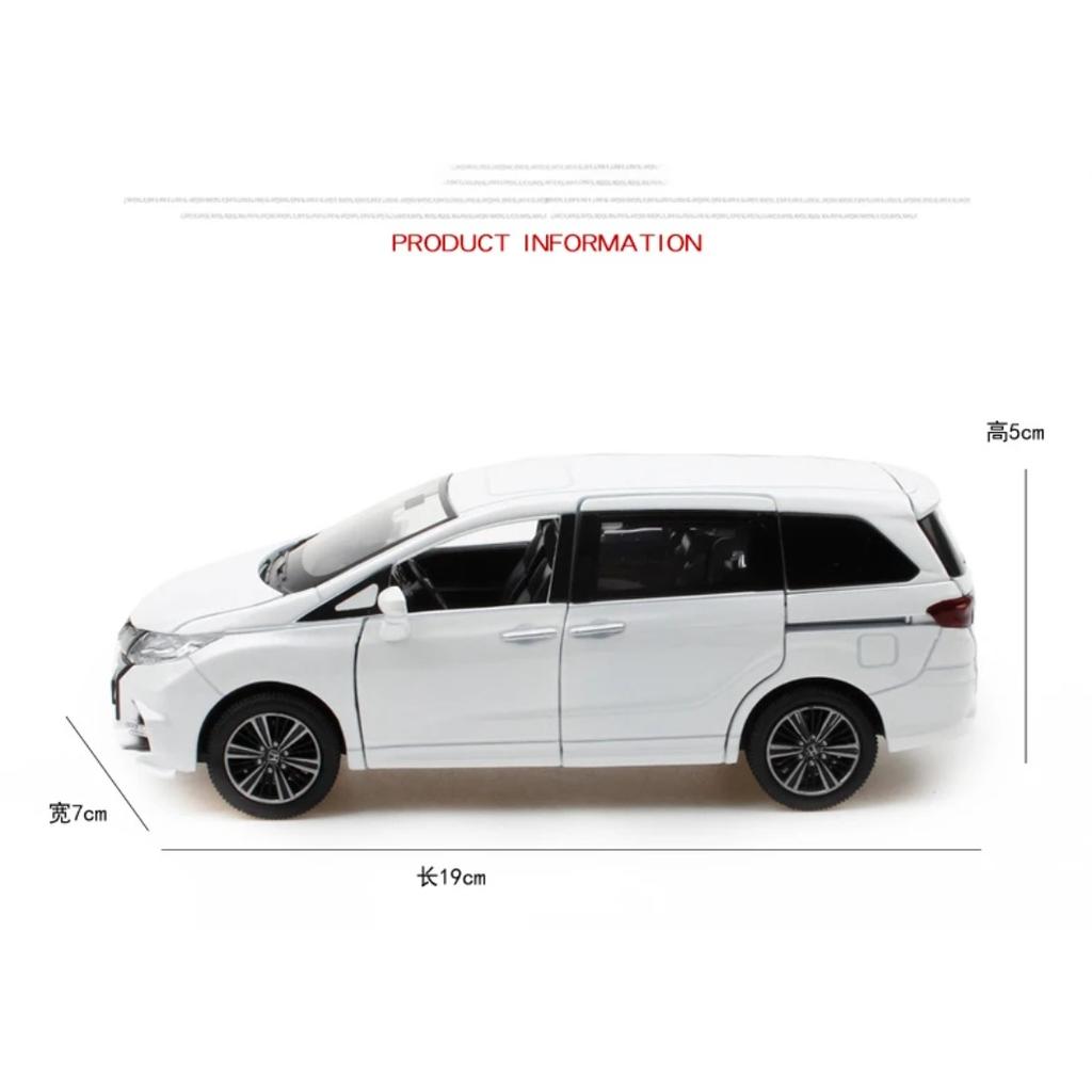 1/32 Honda ODYSSEY Car Model Alloy Car Die Cast Toy Car Model Car Pull Back Children Toy Gift Collectible