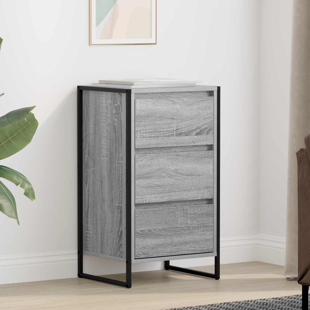 Sideboard Grey Sonoma 42 x 36 x 75.5 cm Particleboard