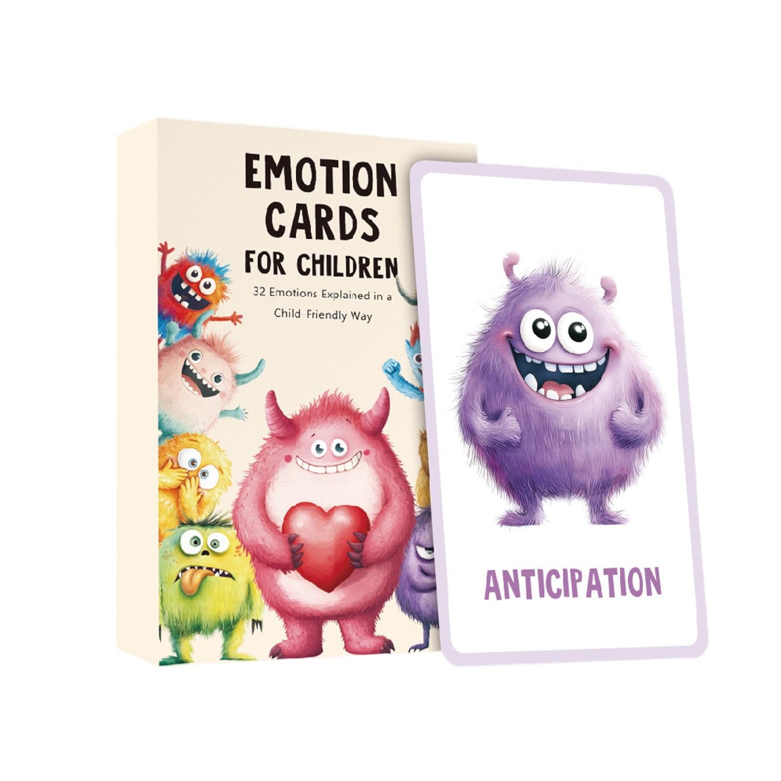 

Карточки эмоций для детей [32 карточки + пояснительные тексты] – Карточки эмоций для саморегуляции – Педагогически ценные One Size