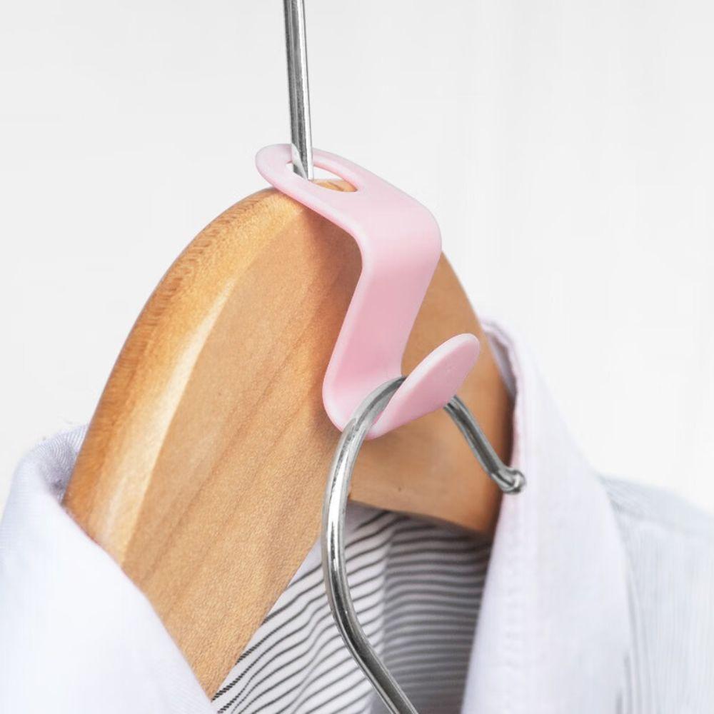 10/30/60Pcs Saving-Space Clothes Hanger Multi-function Wardrobe Organizing Hooks