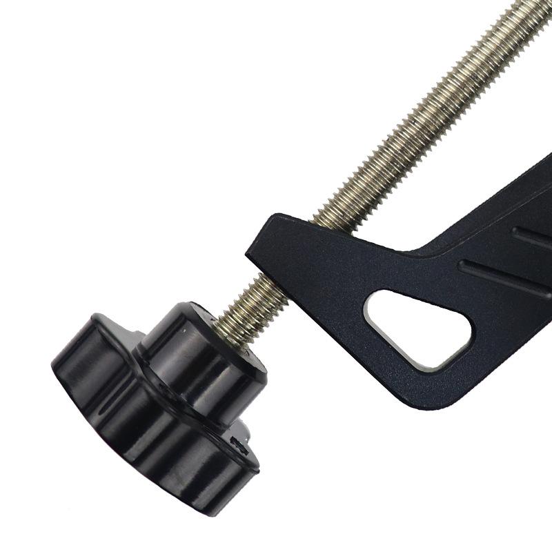 Type 45 Slide Groove Clamp Guide with Push Handle for Woodworking Workbench
