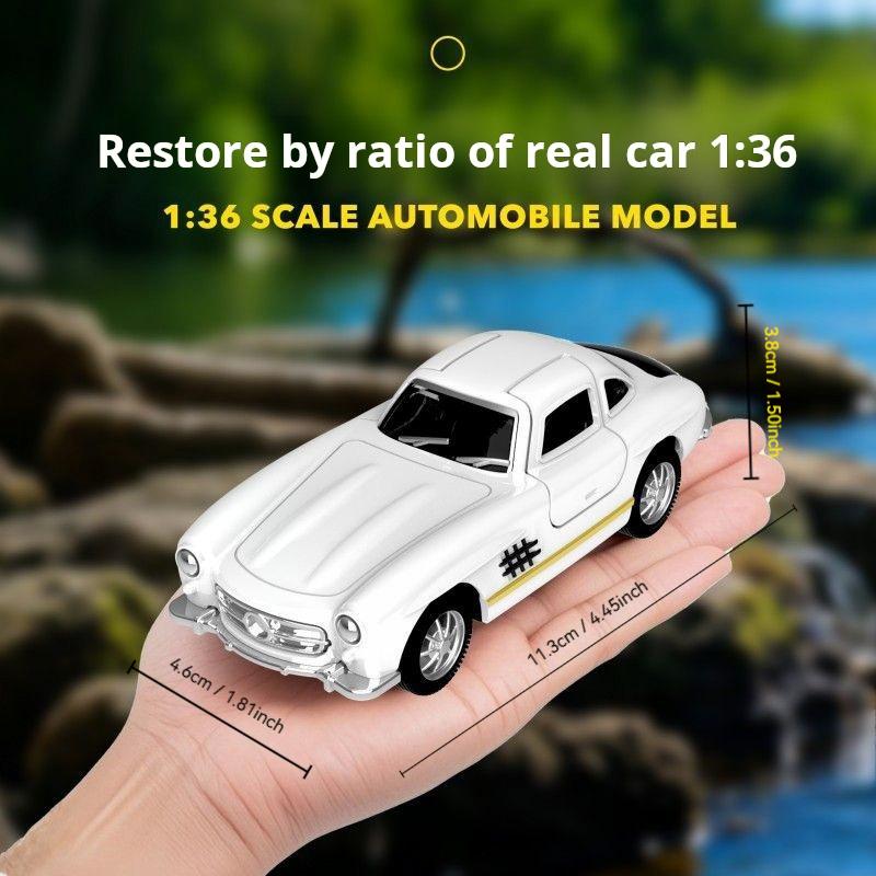 1/36 Modèle de Voiture en Alliage pour Benzs 300SL Diecasts Jouet en Métal Véhicules Classiques Modèle de Voiture Simulation Collection Cadeaux pour Enfants