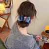Korean Style Sweet Fabric Bow Hair Clip - Versatile Claw Clip for Women’s Hair