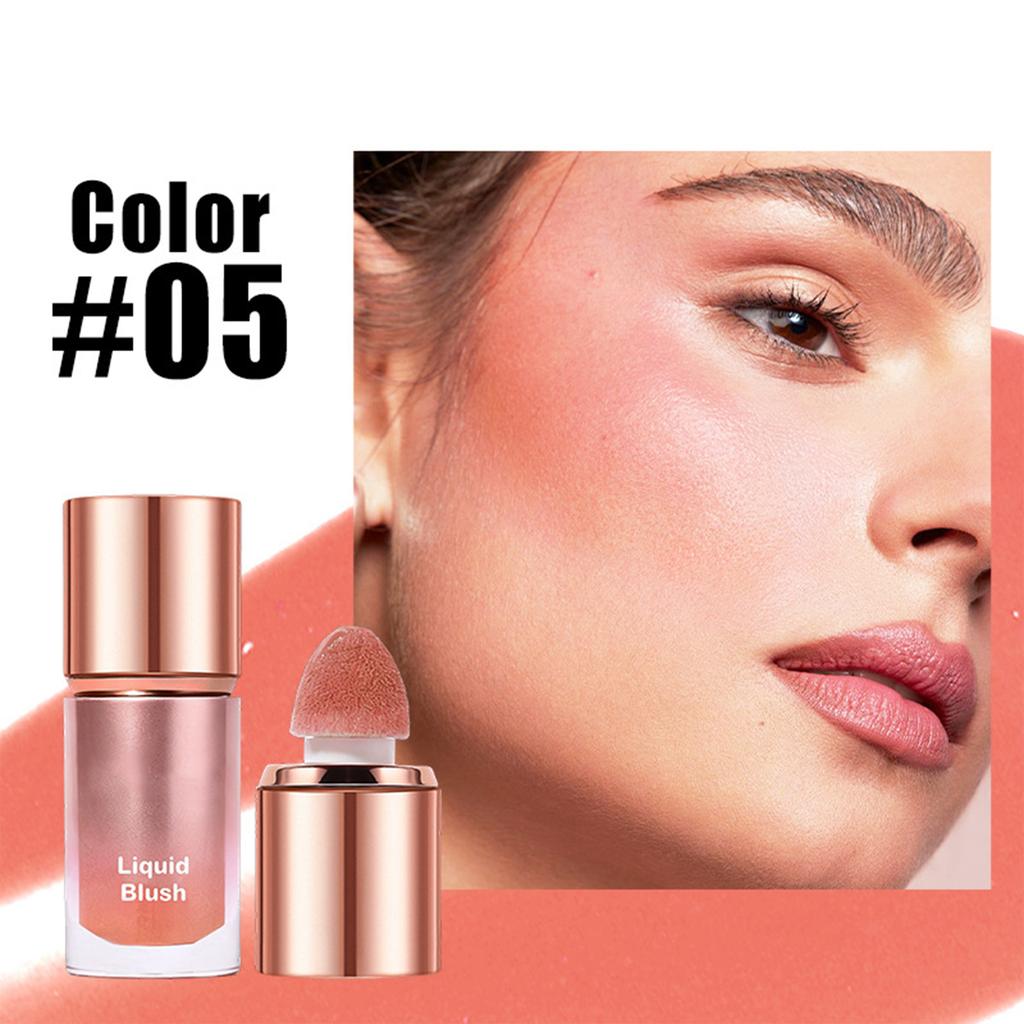 3Pcs Matte Multi-use Liquid Blusher for Women – Lightweight, Long-lasting Color for Cheeks & Makeup