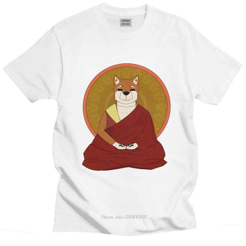 

Funny Shiba Inu T Shirt for Men Cotton Fashion Tshirt Crew Neck Short Sleeve Japanese Dog Tee Tops Loose Fit Clothing Gift S