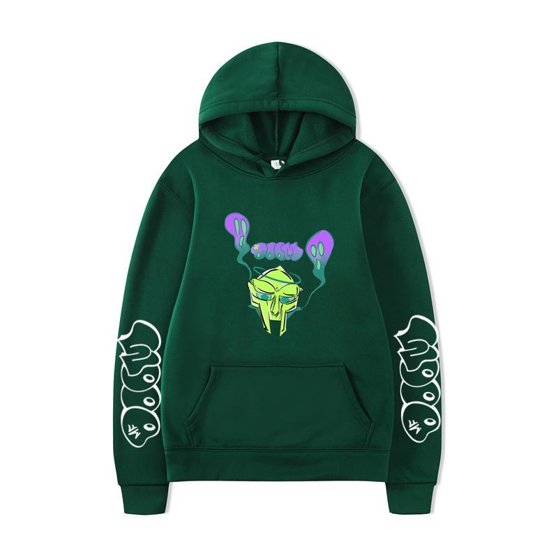 Hip-hop Singer Mf Doom Hoodies Singer New Printing Sweatshirts for Fans Long Sleeve Men Women Clothing Sudaderas Hoody
