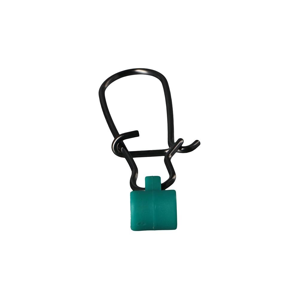 Green 8# Swivels Snap 220LB Duolock Snap Fishing Swivels Fish Finder Heavy Duty Fishing Sinker