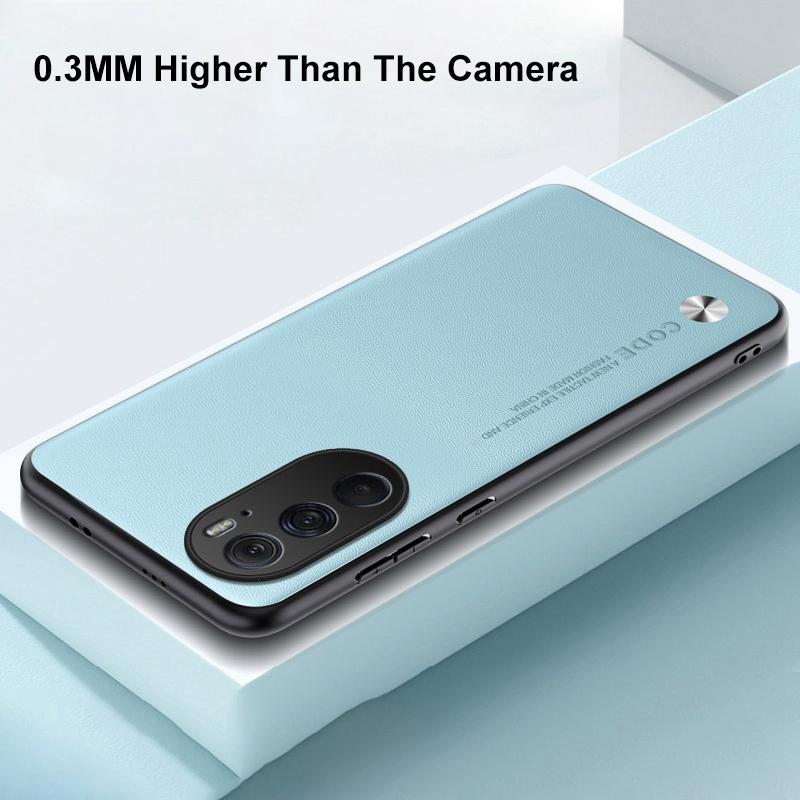 Lüks PU Deri Kılıf Motorola Moto Kenar 30 Pro X30 Kenar Artı 2022 5G Mat Kapak Silikon Tam Koruma telefon kılıfı Coque