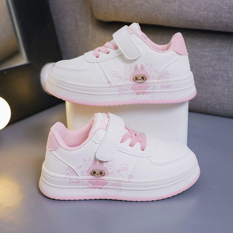 

Labu Boys and Girls Leather Anti-slip Sports Shoes and Autumn Children s Casual Board Shoes 37