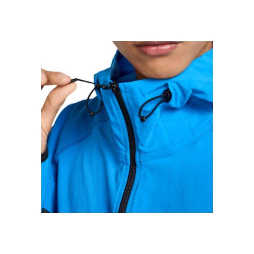 Nike Seria Tech Kurtka z blokami kolorów, wygodna, z długim rękawem, męska kurtki Obsydianowy Jasno-Niebieski HV6514-451