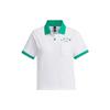 (WMNS) Verbiage Polo Shirt 'White' Women's IP3941