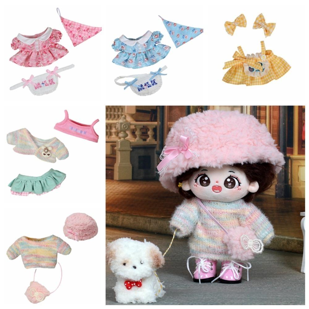

1 комплект свитер 20 см хлопковая кукольная одежда нарядная плюшевая кукольная одежда аксессуары для кукол