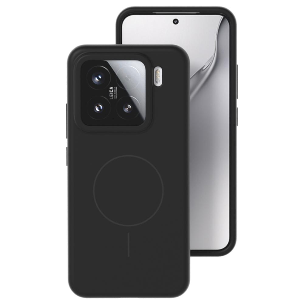 For Xiaomi 15 Pro Liquid Silicone Case Compatible with MagSafe Skin-Touch Phone Cover