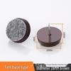 Non-Slip White Nylon Furniture Leg Nails - Moisture-Proof & Round Bottom Cabinet Baseboard Protectors