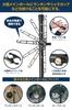 Dirtfreak MIGRATRAIL Add Hanger Large Multi-Hanger with Pipe Clamp and Adjustable Angle, Compact, Lightweight, Portable, for Camping, Outdoor Activiti