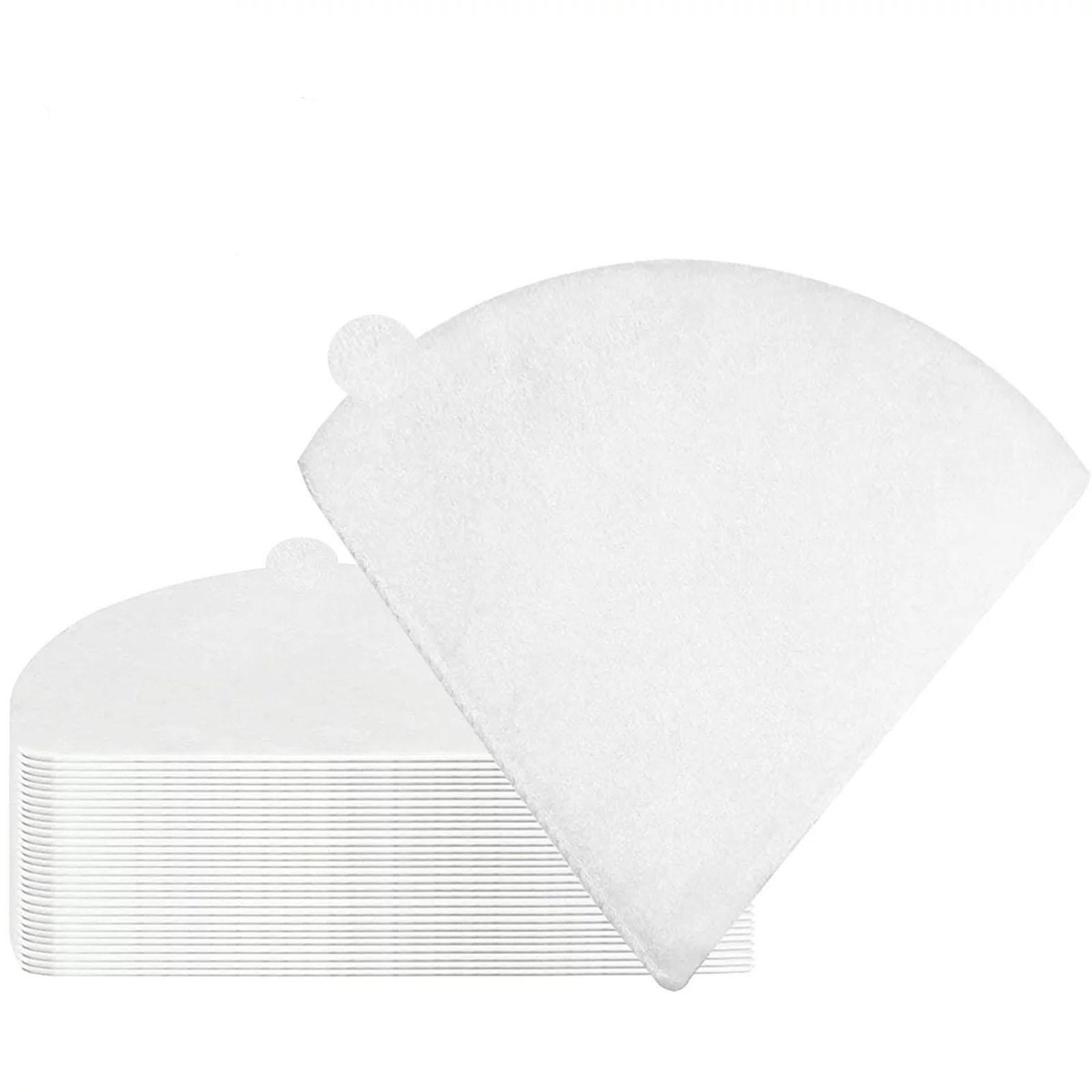 40PC Coffee Filter Papers Cone Shaped Drip Brew Coffee Paper Bags Disposable for Ground Coffee Manual Brewing