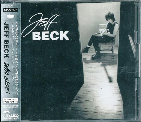 

CD JEFF BECK - Who Else! 4988010743727 Epic 1999 Japan Rock Used