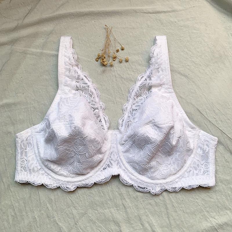 Damen Sommer-BH ohne Schwamm in Übergröße, ultradünn, weich und bequem, atmungsaktiv