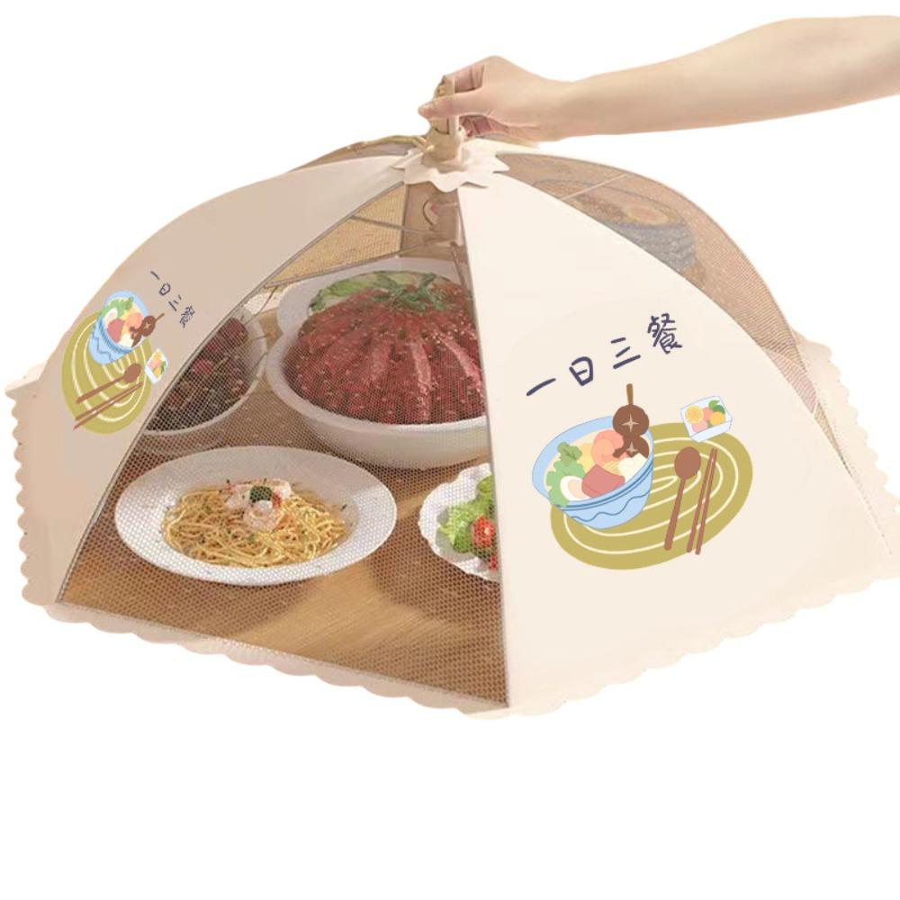 Dustproof Anti-fly Cover Convenient Food Leftovers Cover Durable Rice Cover  Kitchen