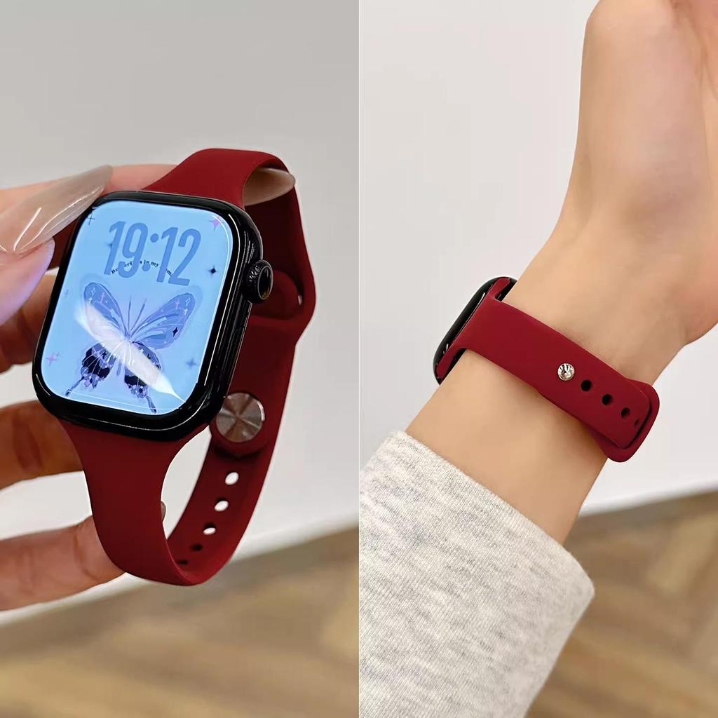 2026 Liquid Silicone Strap for Apple Watch S11/S10/S9/S8