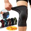 1/2PCS Knee Pads Compression Knee Pad Knee Braces For Arthritis Joint Support Sports Safety Volleyball Gym Sport Brace Protector