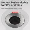 Push Filter Sink Drain Plug with Leak-Proof Basin Bounce Core