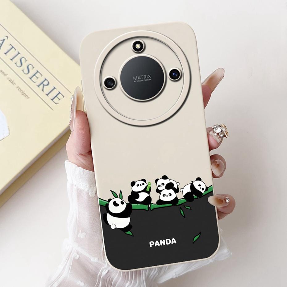 

Cute Cartoon Jelly Case For Honor X40 RMO-AN00 Lens Protective Soft Silicone Back Cover For HonorX40 X 40 5G Phone Cases Honor X40