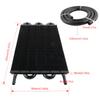 4 Row 6 Row 8 Row Aluminum Universal Oil Cooler Kit Oil Radiator Car Auto Transmission Auto-Manual Radiator Converter Auto