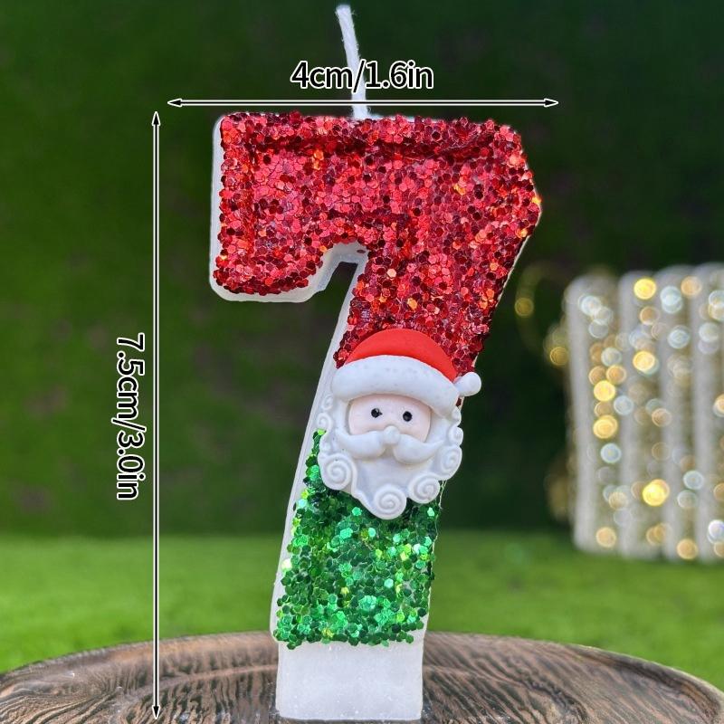 Black Glitter Birthday Digital Candles Crown 0-9 Number Candle Cake Topper Decorations Baby Shower Birthday Party Supplies Velas